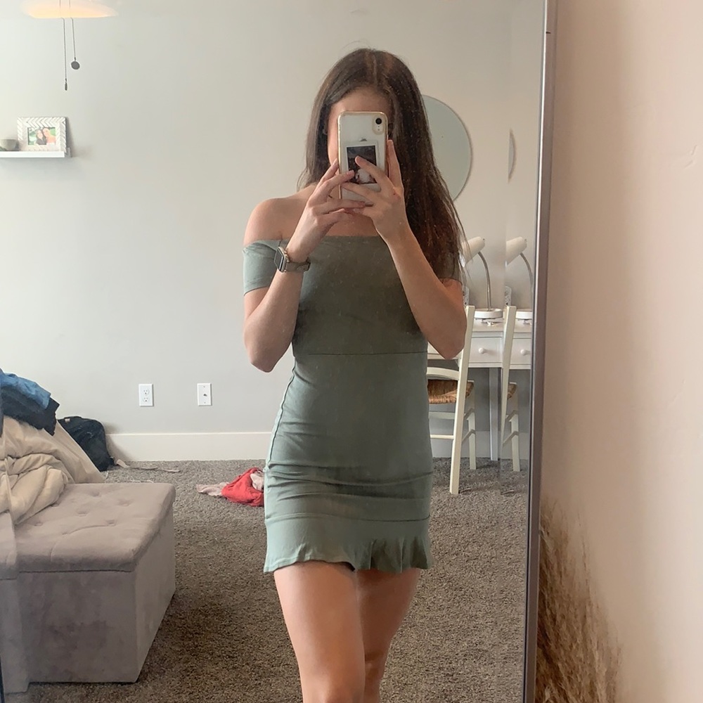 Forever21 green dress